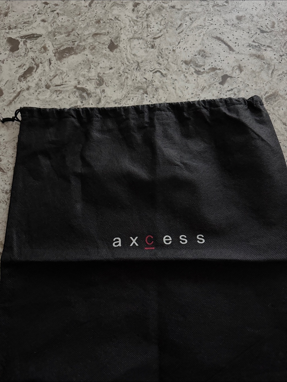 Axcess Black Drawstring Storage Bags - Pair - Picture 5 of 6